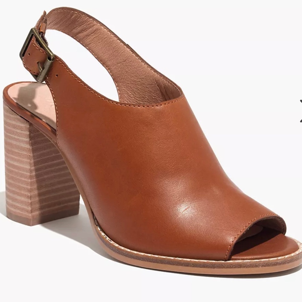 Madewell “The Cary” leather sandal size: 7 color: Brown